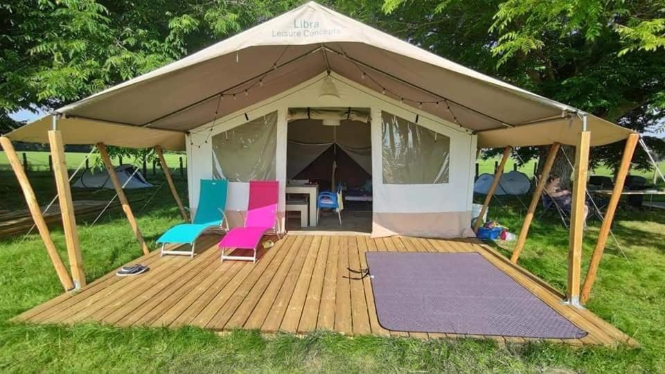 Tente Lodge La Plage Autet Exterior foto